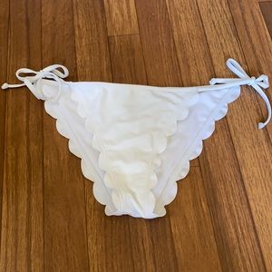 Hollister Scalloped Bikini Bottoms